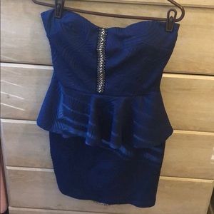 Charlotte Russe Peplum Mini Dress